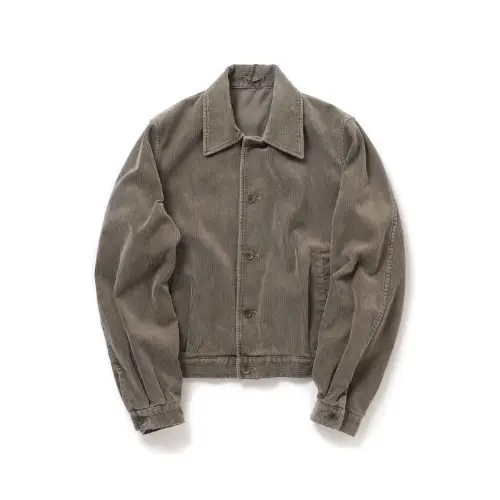 AURALEE PIGMENT DYED FINX CORDUROY BLOUSON