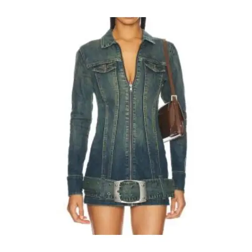 Jaded London Denim Dress