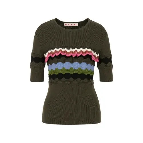 MARNI コントラストステッチ Tシャツ