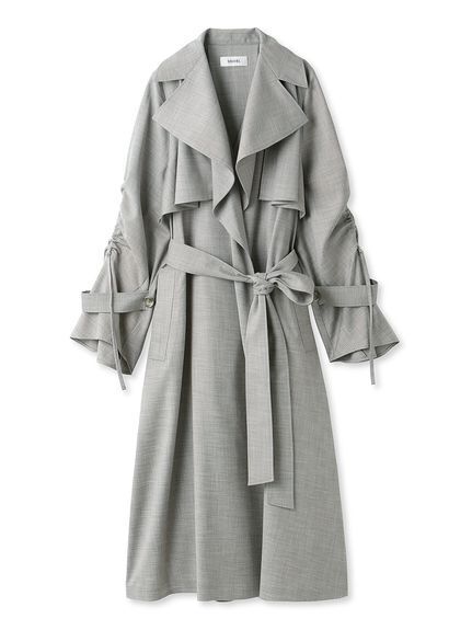 SNIDEL Sustainableグロストレンチコート