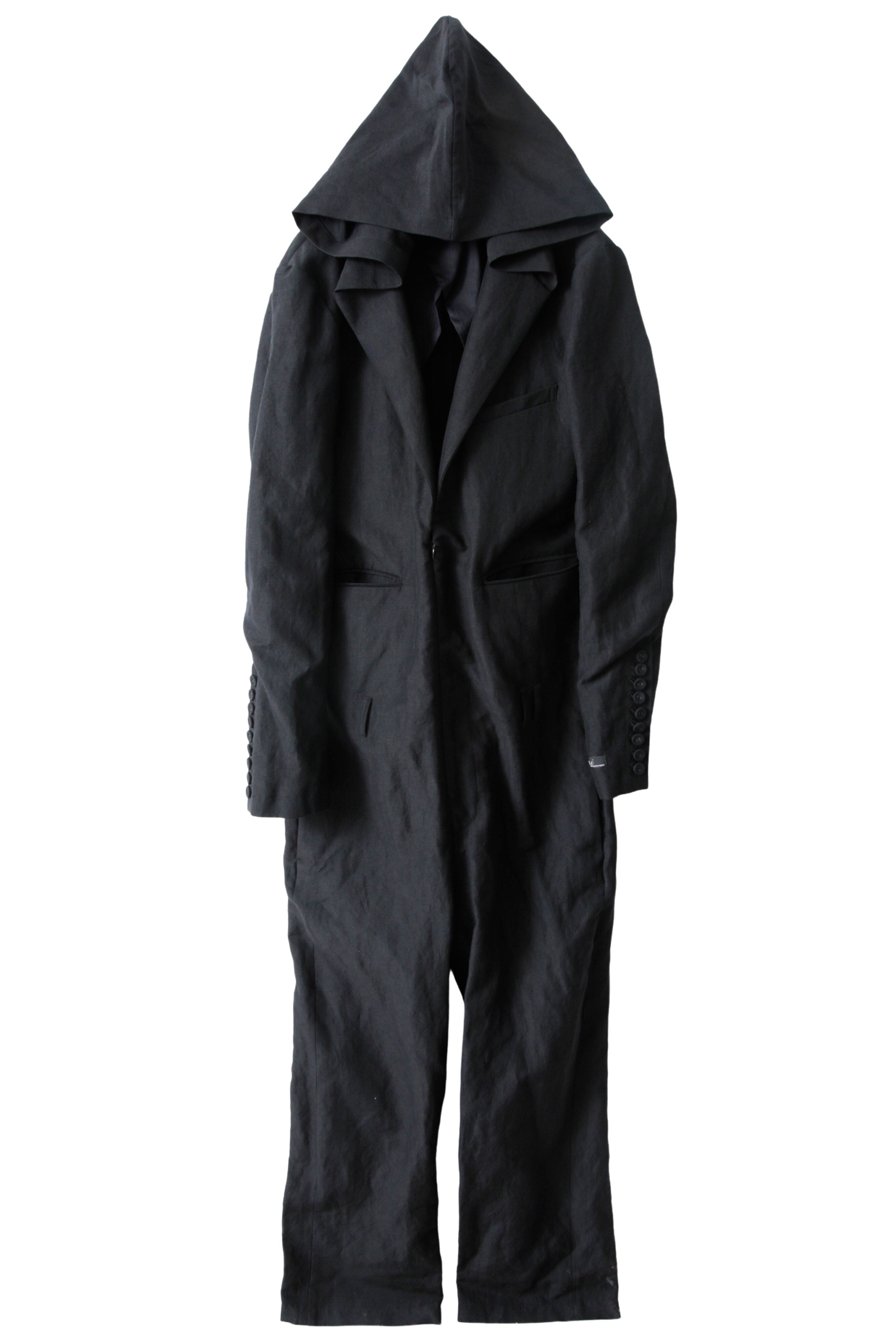 ORIMI ORIMI HOODED JUMPSUITS