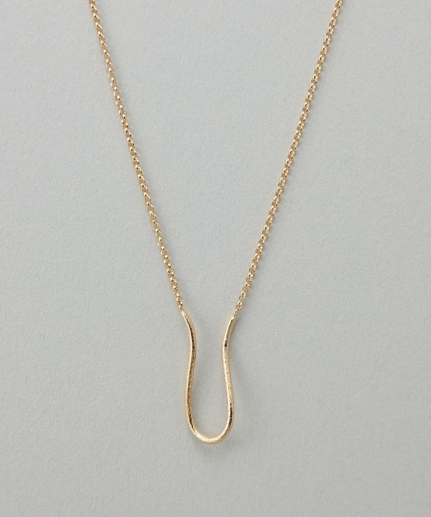 ete bijoux K18YG ドロー ネックレス