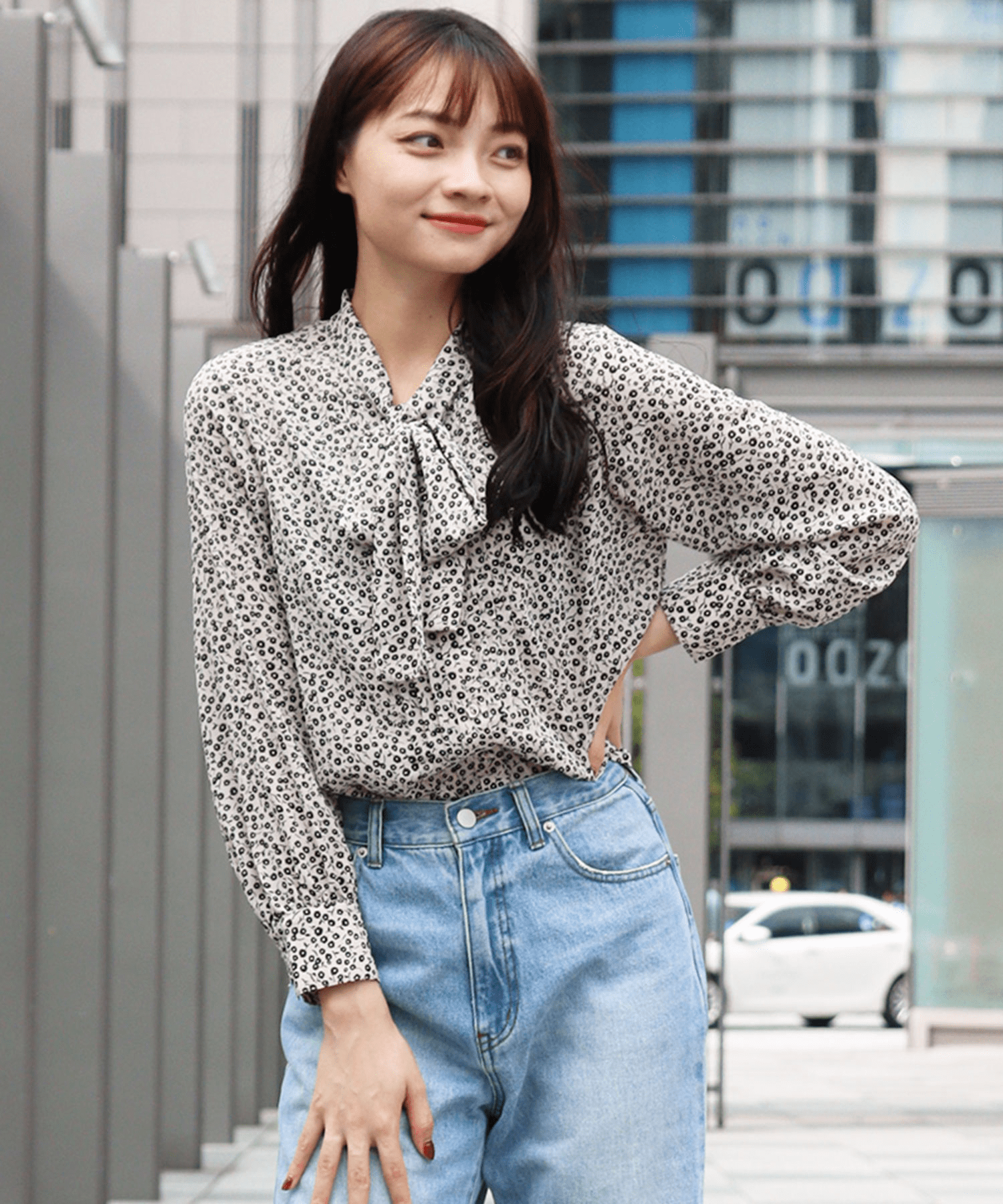 fav store 【w.r.k】レトロシックボウタイブラウス