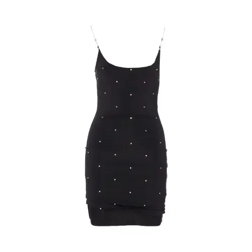 AMIRI crystal-embellished mini dress