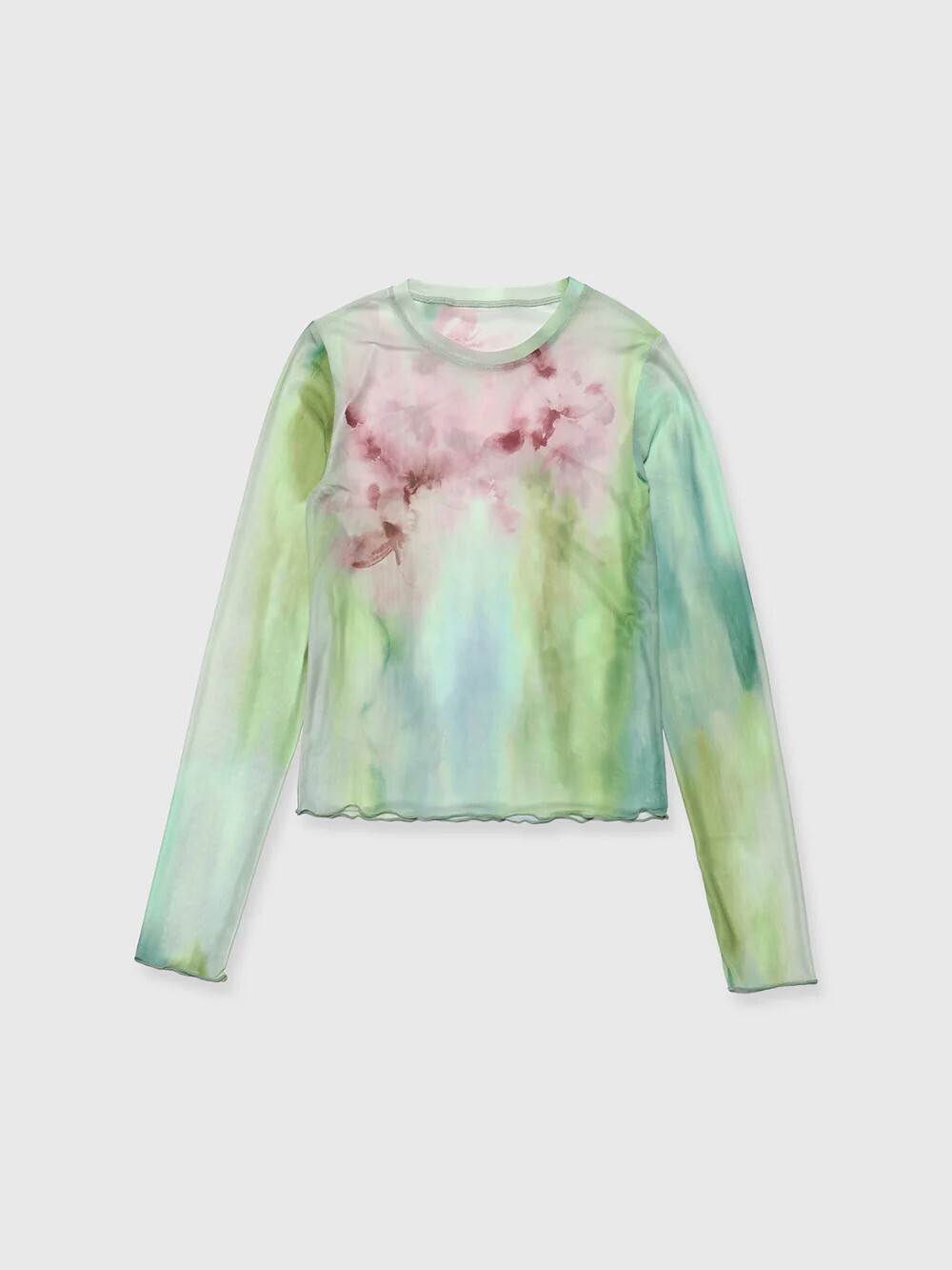 JOSE MOON SHEER PATERN TOP