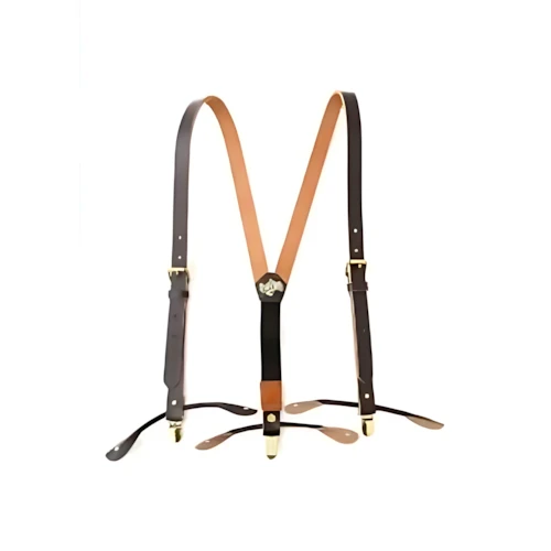 Schott LEATHER SUSPENDER/レザーサスペンダー