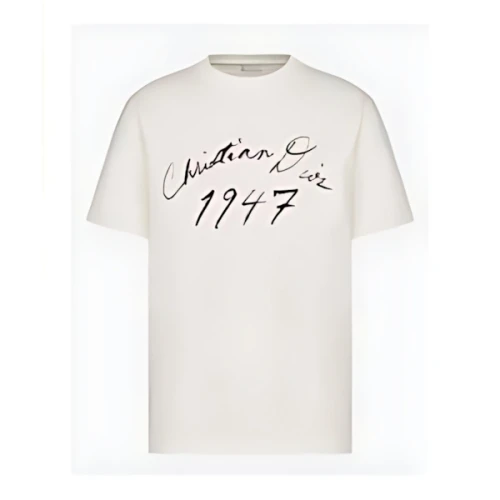 DIOR Handwritten Christian Dior Tシャツ (リラックス フィット)