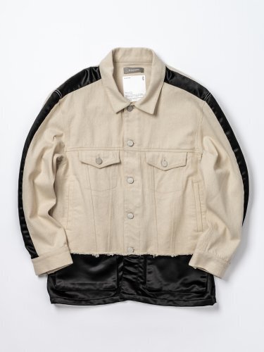 WIZZARD USED DOCKING DENIM BLOUSON