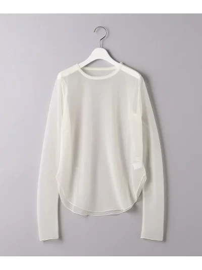 AEWEN MATOPH P シアー クルーネック カットソー