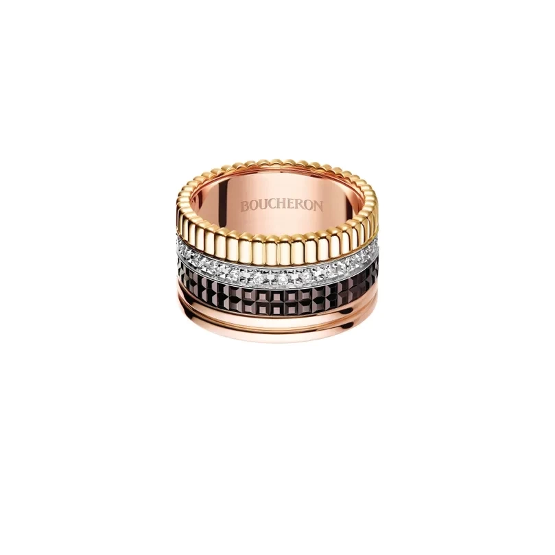 BOUCHERON QUATRE CLASSIQUE キャトル クラシック ダイヤモンド リング ラージ