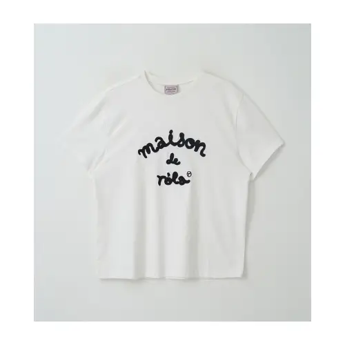 ROLAROLA MAISON DE ROLA EMBROIDERY LOOSE FIT T-SHIRT
