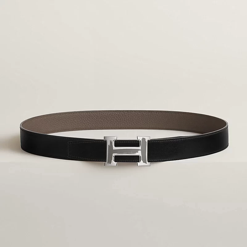 HERMES ベルトバックル 《ブラッシュ》 & レザーベルト（キット） 32