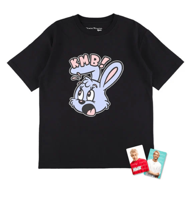 KMB Tシャツ RABBITS(ブルー)