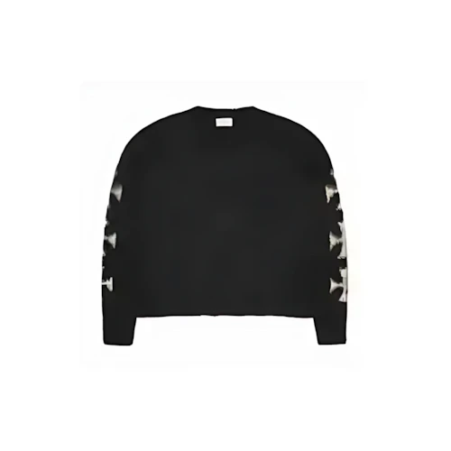 ASKYURSELF BRUSHED CROSS KNIT