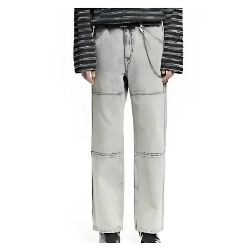 MAISON MINED WHITE SPREAD CARPENTER DENIM