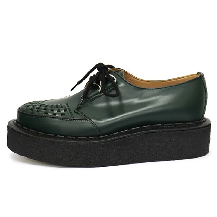 GEORGE COX SKIPTON 3588 VI ラバーソール レザーシューズ 242 GREEN