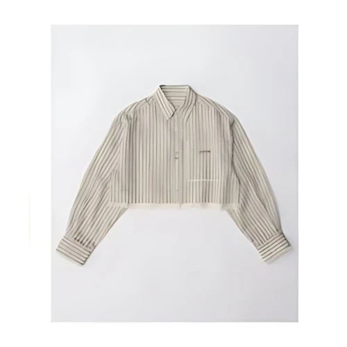 PRANK PROJECT Multi-fabric Short Shirt