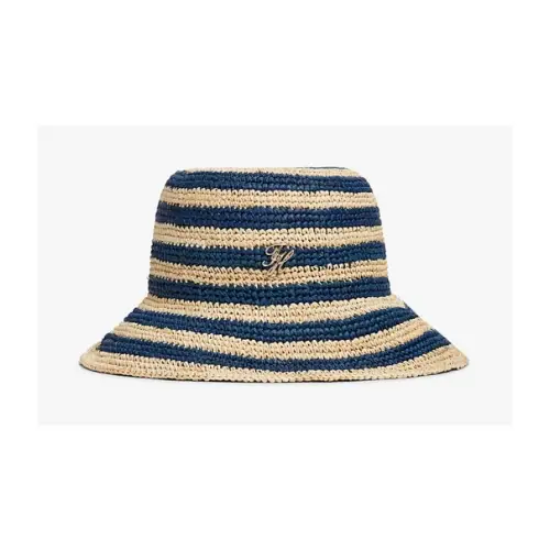 Tommy Hilfiger Stripe Raffia Bucket Hat