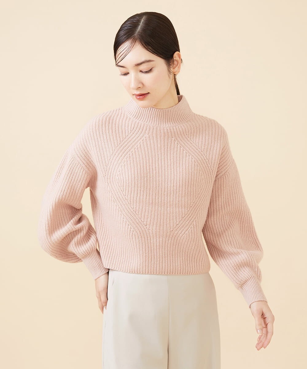 Sybilla ウールカシミヤボトルネックプルオーバー