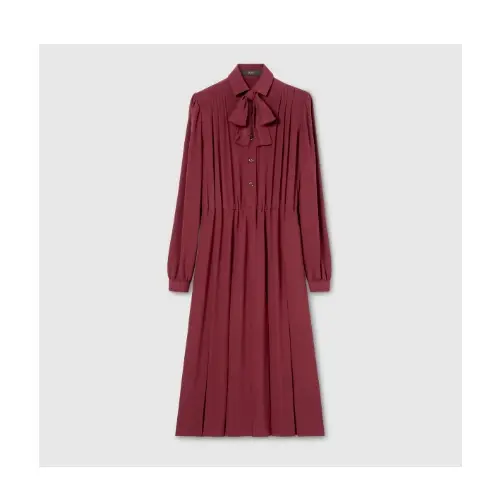GUCCI シルク クレープデシン ドレス