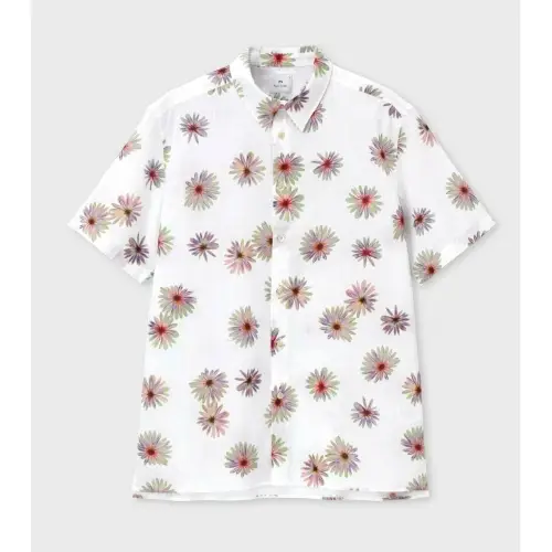 Paul Smith Luminescent Floral 半袖シャツ