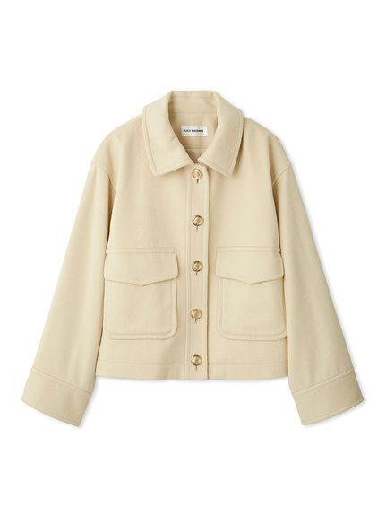 Lily Brown ウールジャケットコート
