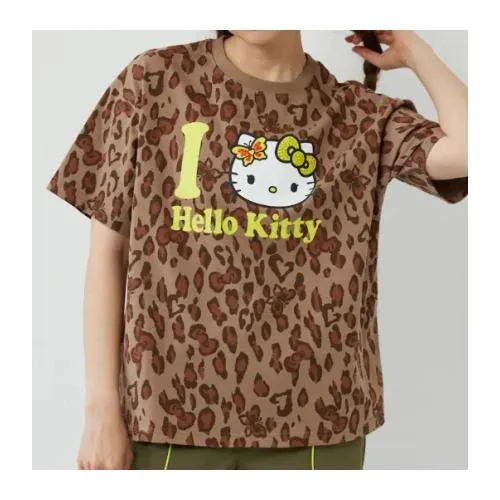 RODEO CROWNS WIDE BOWL (HELLO KITTY) Face Tシャツ
