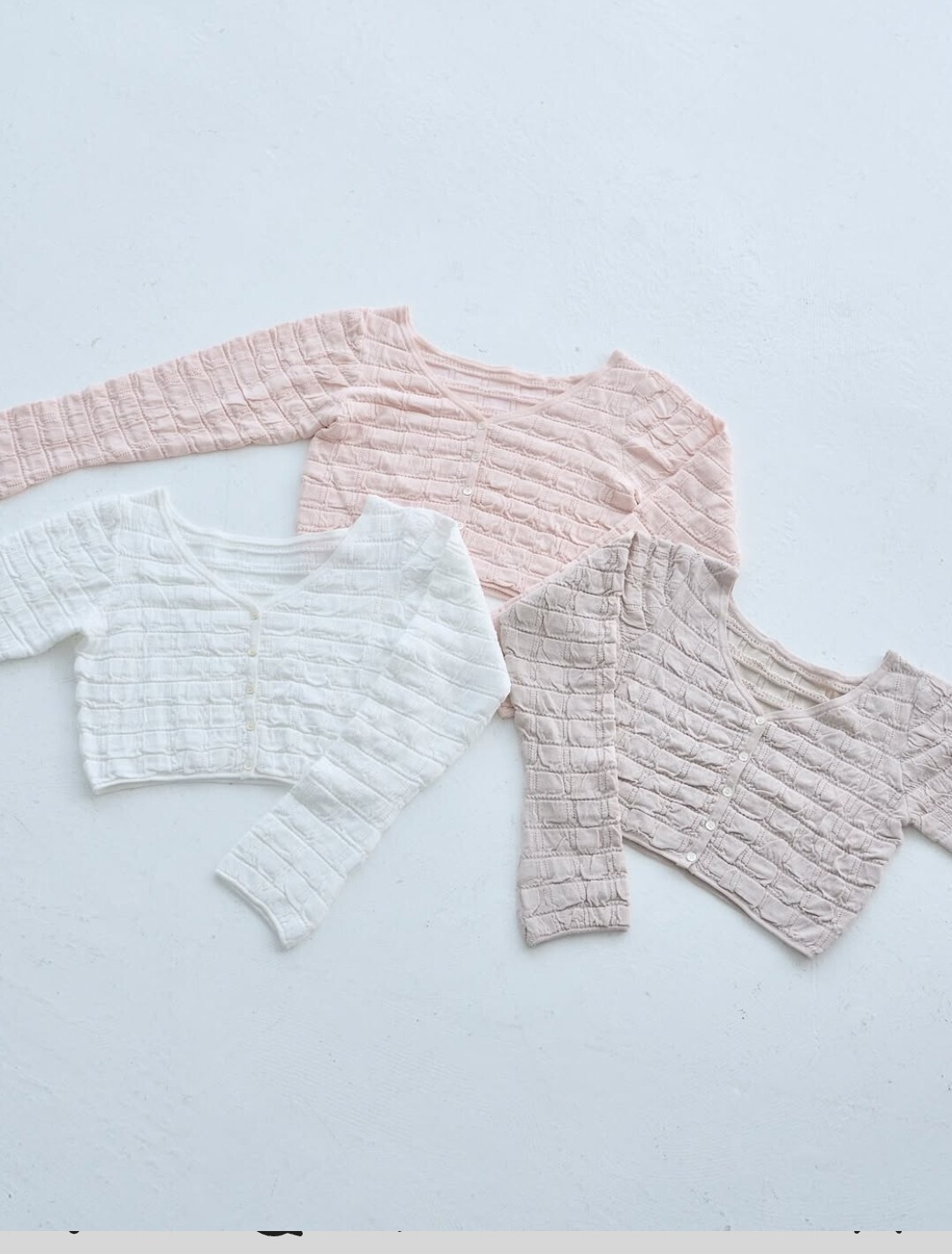 Rosé Muse UV cut shirting knit cardigan