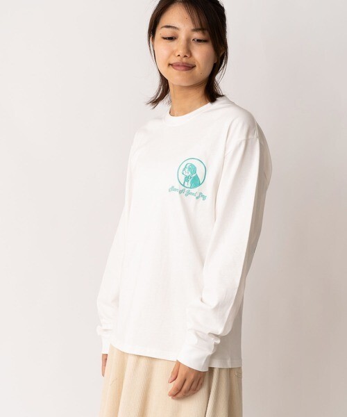gym master 7.4oz GOOD DAY刺繍ロンTee