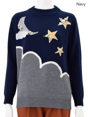 Chesty Starry Night Knit