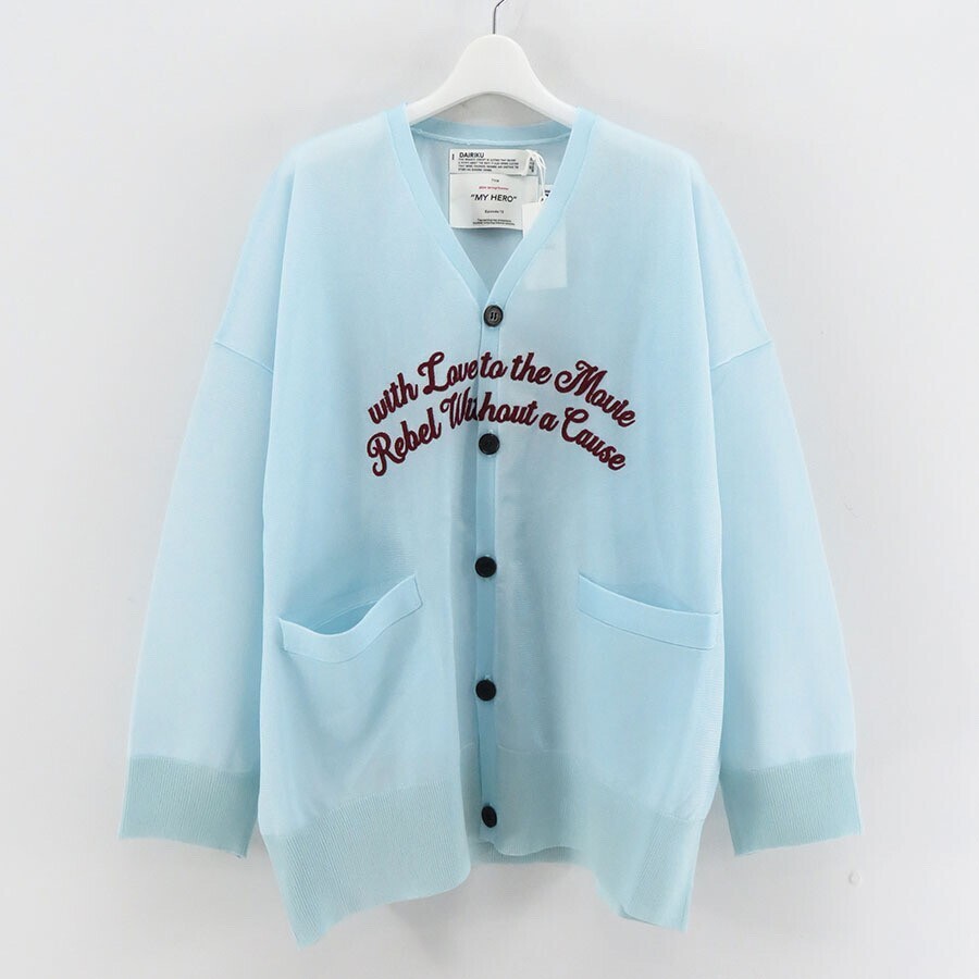DAIRIKU "Letter" Skeleton Cardigan