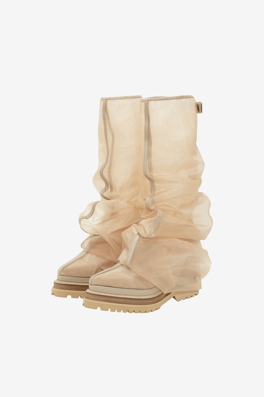POOLDE SHEER MELTED BOOTS