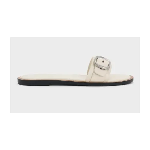 CHARLES & KEITH バックルストラップ スライドサンダル