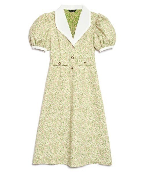 sister jane Vine Jacquard Midi Dress