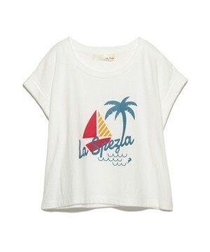 Lily Brown トロピカルTシャツ