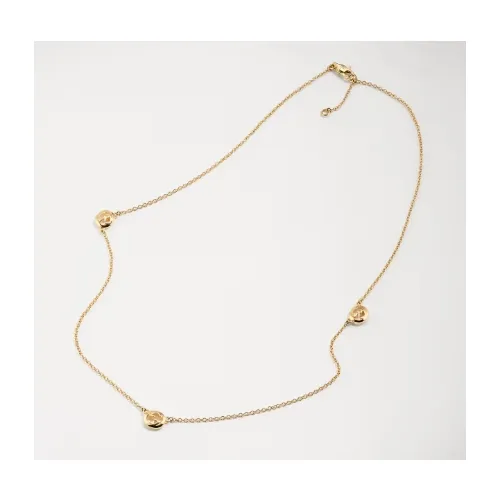 GUCCI 〔グッチ インターロッキング〕18K ペンダント ネックレス
