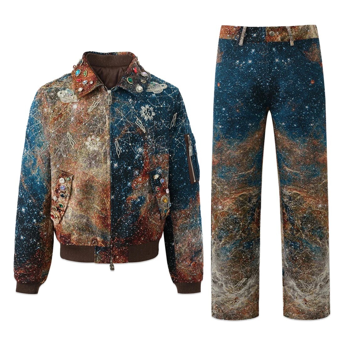 BIRTH OF ROYAL CHILD Milky Way Jaquard Sets