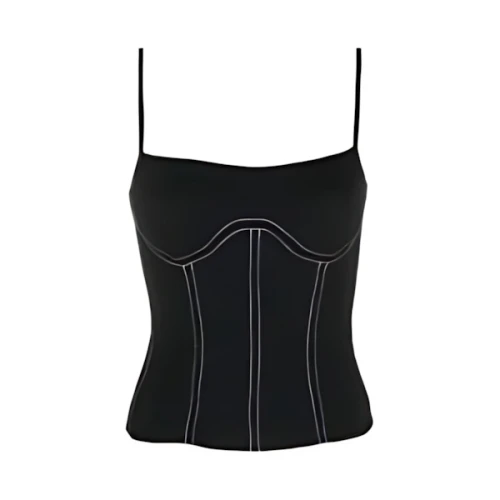 Reformation Kary no sleeve top
