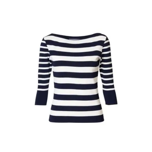BORDERS at BALCONY BOATNECK KNIT