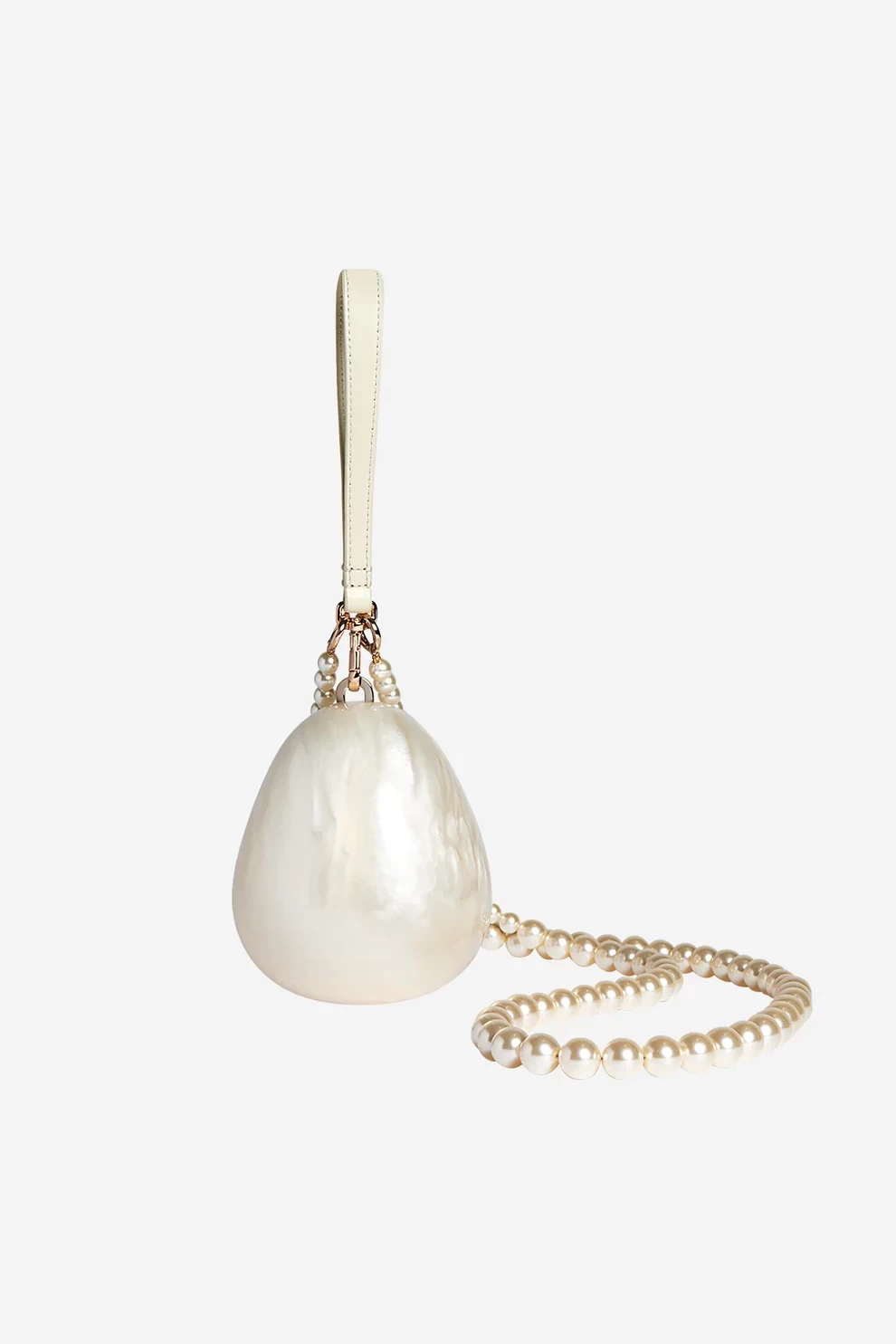 Simone Rocha Micro Pearl Egg Bag