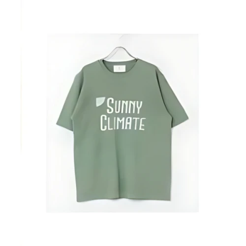 URBAN RESEARCH iD ロゴプリントピグメントTシャツ