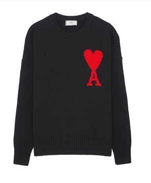 AMI Alexandre Mattiussi オーバーサイズクルーネックニット