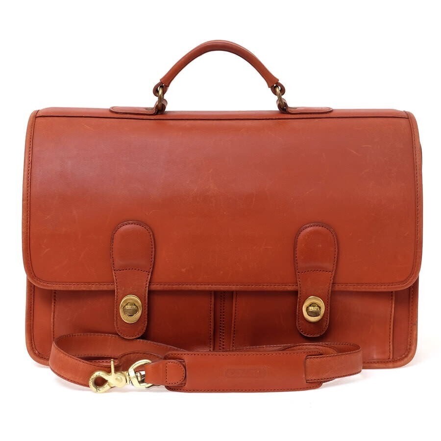 COACH グラブタンレザーバッグ