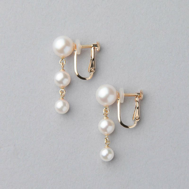 Pearl for Life Carina あこや真珠 イヤリング