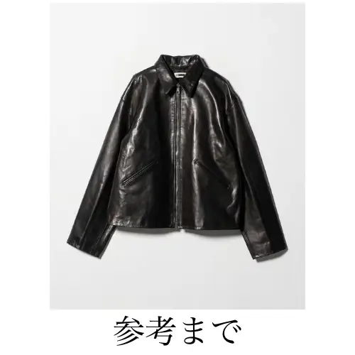 H BEAUTY&YOUTH ＜H＞ホースレザー70s スポーツジャケット