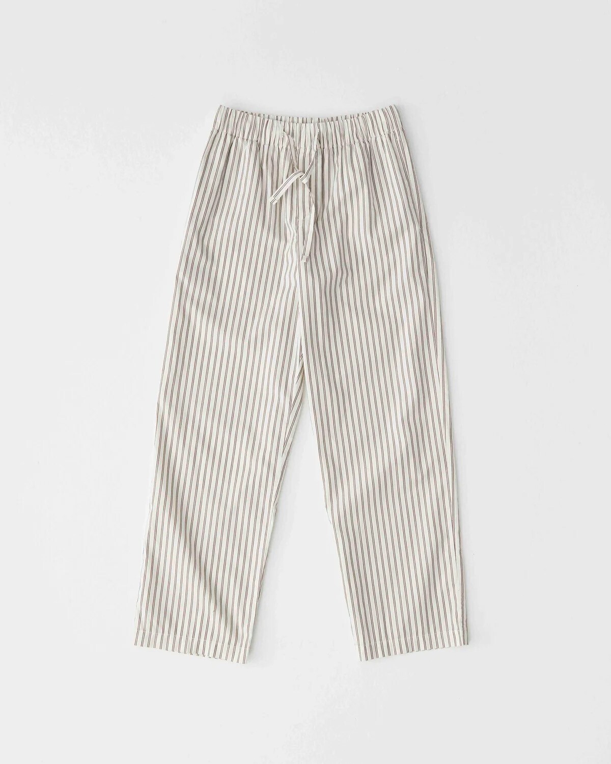 TEKLA POPLIN PYJAMAS PANTS HOPPER STRIPES
