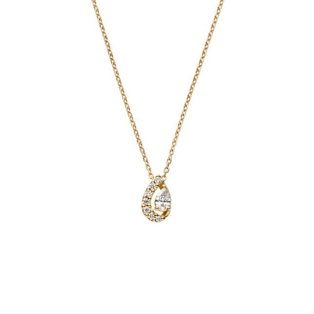 Vendome Aoyama ダイヤモンド グゥット ネックレス