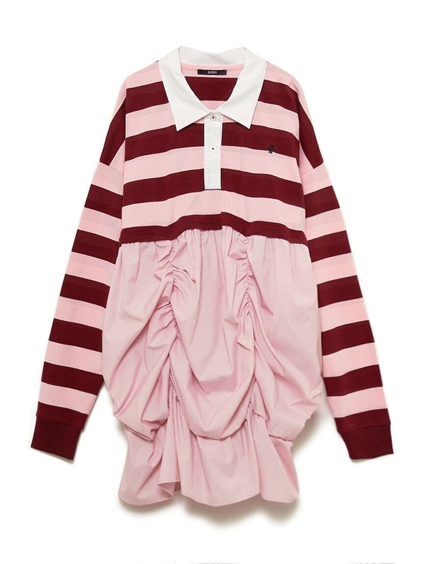 SORIN Layered Like Polo Shirt/レイヤードライクポロシャツ