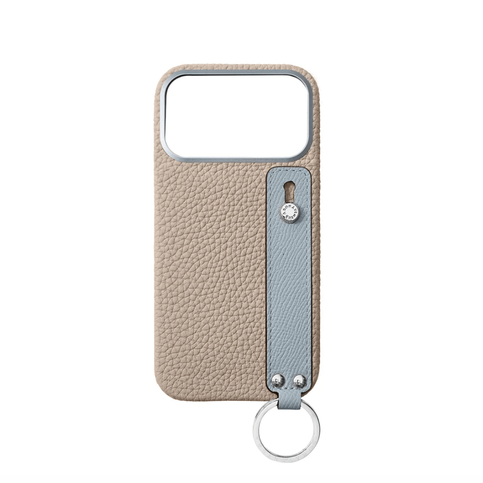 BONAVENTURA (iPhone 17 Pro Max) ハンドル付き バックカバーケース シュリンクレザー