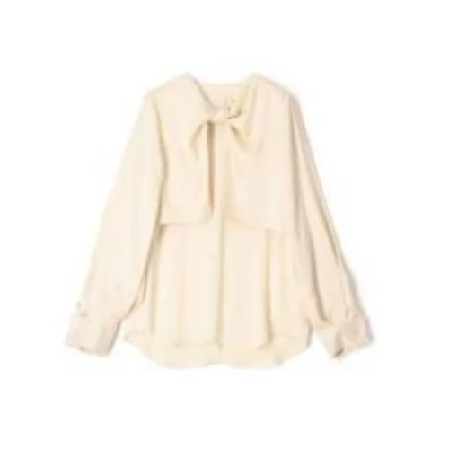 HYKE SATIN BLOUSE